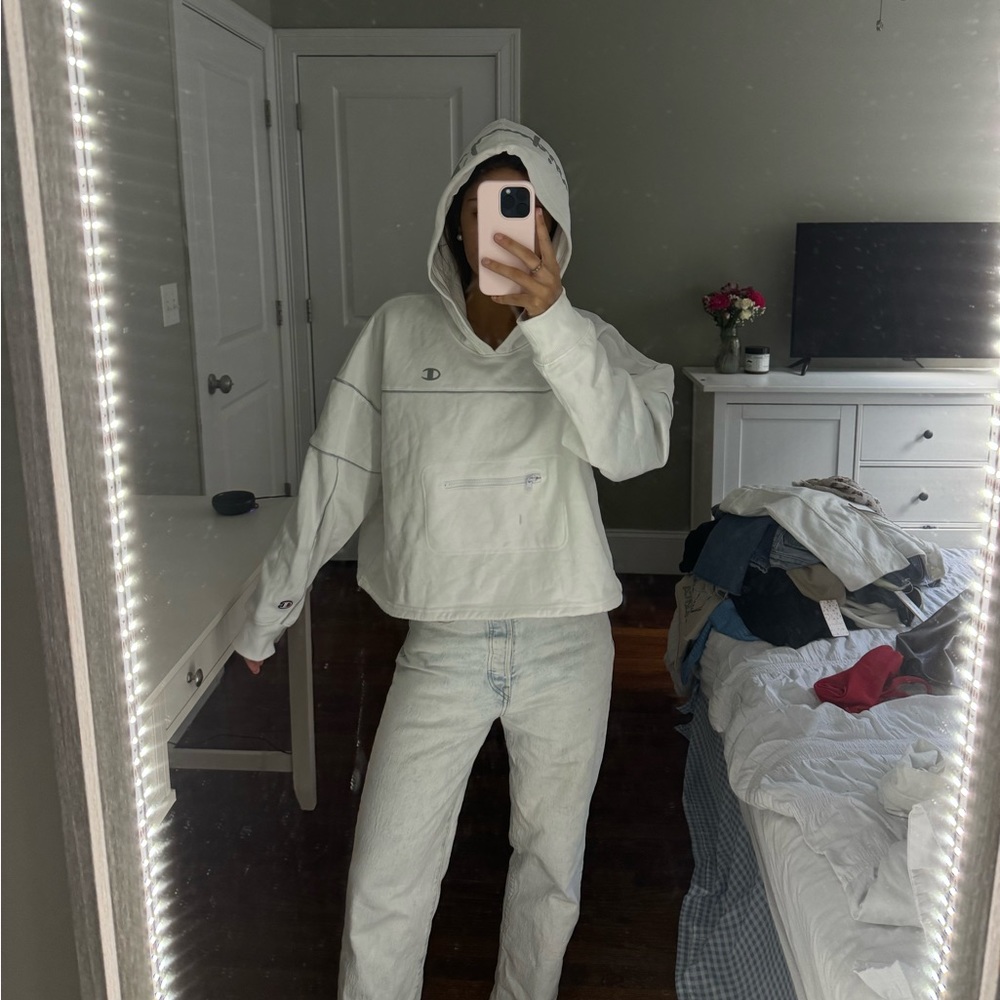 Champion cropped hoodie